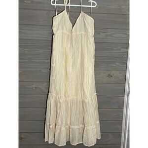 Express NWT Sundress XL Spaghetti Straps Maxi Dress Beach Cottagecore Coastal